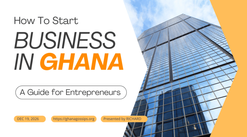 Starting a Business in Ghana