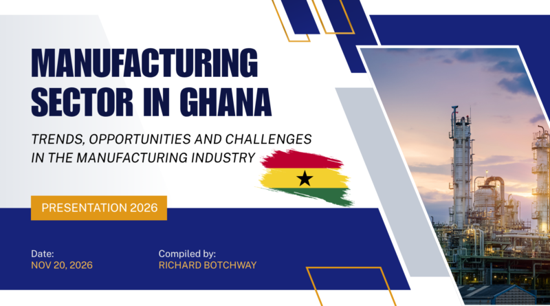 Manufacturing Sector in Ghana